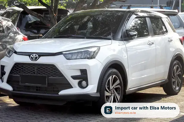 Toyota Raize suv for sale in Kenya, import from Japan