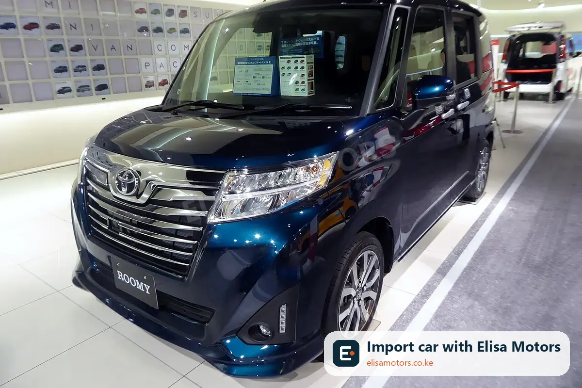 Toyota Roomy price in Kenya | Elisa Motors Toyota Roomy mpv for sale in Kenya, import from Japan