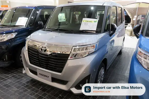 Toyota Roomy mpv for sale in Kenya, import from Japan, photo 2