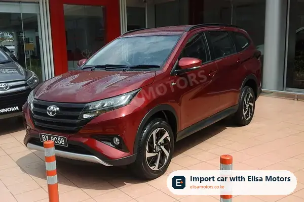 Toyota Rush suv for sale in Kenya, import from South Africa