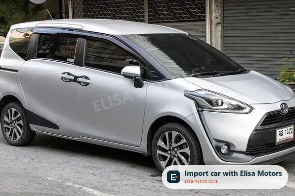 Toyota Sienta X 1.5 mpv for sale in Kenya, import from Japan, photo 2