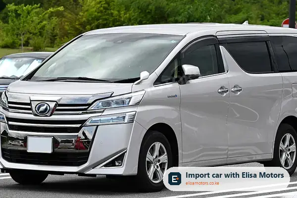 Toyota Vellfire mpv for sale in Kenya, import from Japan, photo 2
