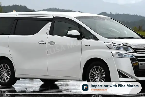Toyota Vellfire mpv for sale in Kenya, import from Japan, photo 3