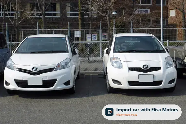 Toyota Vitz hatchback for sale in Kenya, import from Japan
