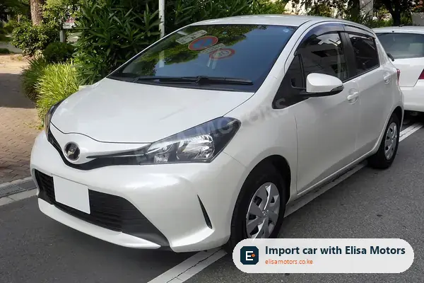 Toyota Vitz hatchback for sale in Kenya, import from Japan, photo 2