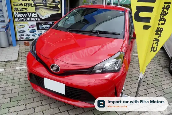 Toyota Vitz hatchback for sale in Kenya, import from Japan, photo 3