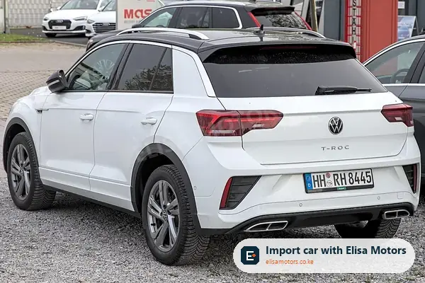 Volkswagen T-Roc suv for sale in Kenya, import from UK and Japan, photo 3
