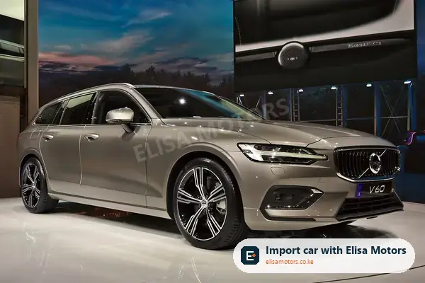 Volvo V60 station wagon for sale in Kenya, import from UK and Japan, photo 3